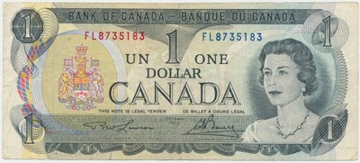 4073. Kanada 1 dollar 1973 st.3