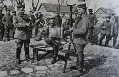 WOJNA 1915 Prusy; Borkowo; 2. Pommersche Grenadier