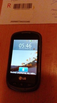 Pierwszy dotykowy telefon LG T310 - 6681586666 - oficjalne archiwum Allegro