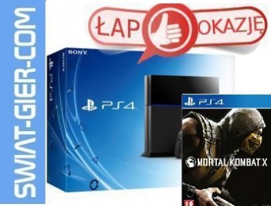 Konsola SONY PlayStation 4 PS4 1TB +Mortal KombatX