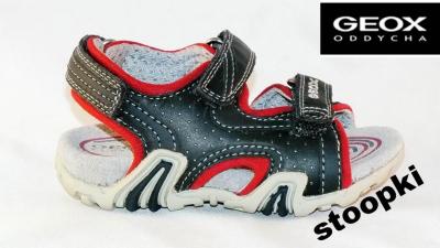 GEOX buty SAFARI sandałki B3266A r28 -60%