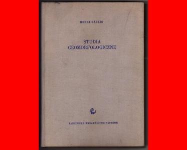 Studia geomorfologiczne ___ H.Baulig ___ 1958