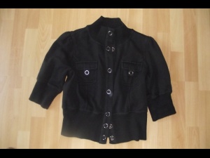 New Look czarna bluza  zapinana r 14/42