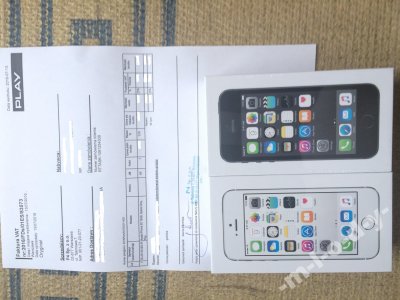 IPHONE 5S silver space gray oryginał z PLAY