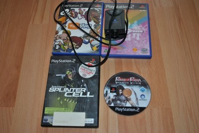 PS2 eye toy + 4 GRY