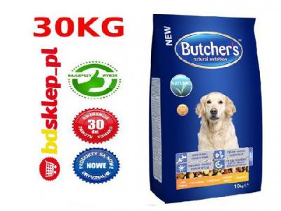 Butchers karma sucha dla psa 30kg Kurczak Drób
