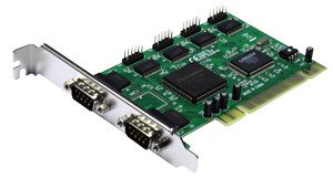 Kontroler PCI 6x port RS232 COM Unitek