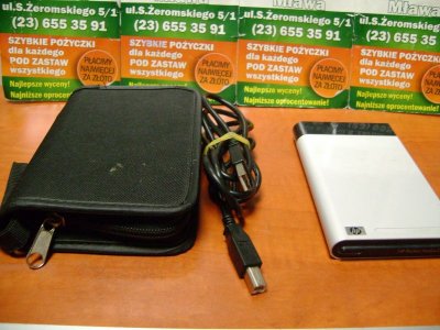 DYSK ZEWNĘTRZNY HP PD1600S 160GB + ETUI +KABEL US