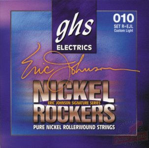 Struny GHS Nickel Rockers Light (10-50) Eric Johns