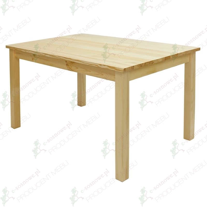 Stół sosnowy prostokątny 50x90 cm PRODUCENT MEBLI