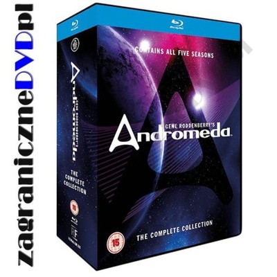 Andromeda 1-5 [25Blu-ray] Sezony 1-2-3-4-5 Komplet