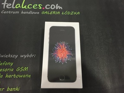 iPhone SE 16 GB SPACE GRAY GALERIA ŁÓDZKA 1249zł