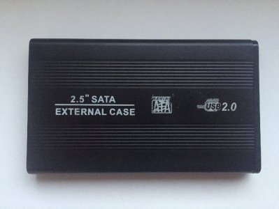 OBUDOWA DYSKU 2,5 ALU USB SATA