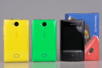 Nowy telefon komórkowy dotykowy Nokia Asha 503