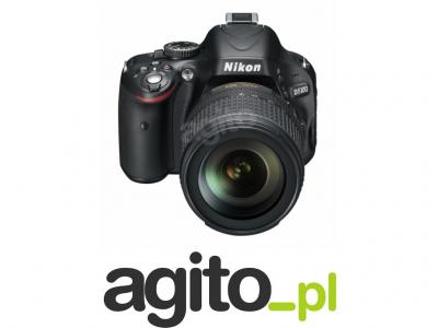 Lustrzanka Nikon D5100 + obiektyw AF-S DX 18-105