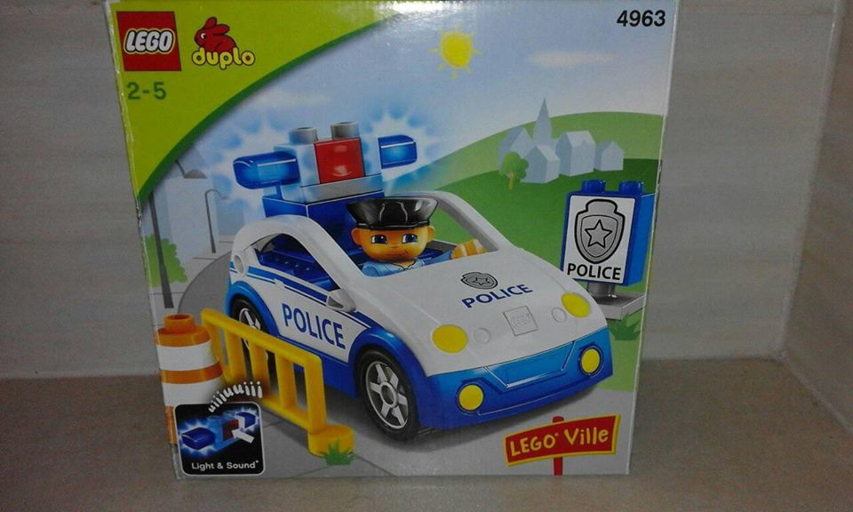 Lego duplo 4963 samochód policyjny - 7059403021 - oficjalne archiwum Allegro