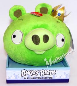 Angry Birds - zielona świnka 20 cm - z dźwiękiem