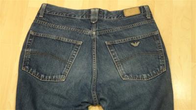 ARMANI JEANS blue jeansy size 32 okazja !!!