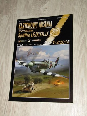 Spitfire LF.IX/FR.IX Kartonowy Arsenał Haliński