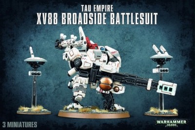 Warhammer TAU  XV88 BROADSIDE BATTLESUIT - Nowy