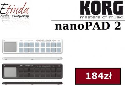 KORG nanoPAD 2 KONTROLER USB-MIDI