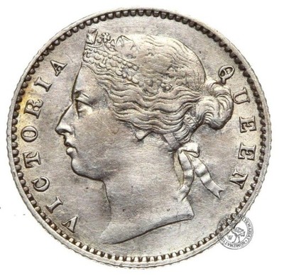 Mauritius - moneta - 20 Centów 1883 - SREBRO