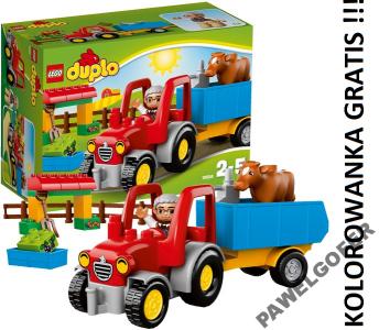 KLOCKI LEGO DUPLO 10524 TRAKTOR - FARMA - 4069459897 - oficjalne archiwum  Allegro