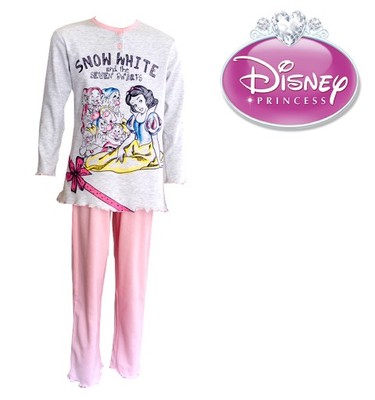 Piżama Disney PRINCESS Królewna Śnieżka szara [98]