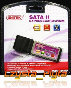Unitek Kontroler 2 x eSATA II na Express Card Gw12