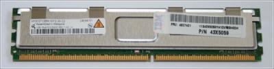 RAM 1GB QIMONDA 2Rx8 FB-DIMM DDR2 667MHz PC2-5300