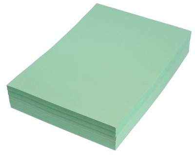 Papier kolorowy zielony pastelowy  A4 100 ark 240g