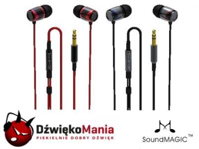Słuchawki dokanałowe Soundmagic E10 v.2 + ETUI !