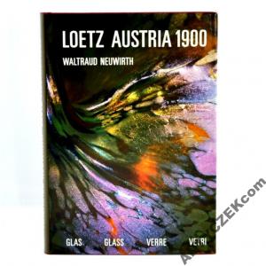 Iryzujące szkło LOETZ Austria nowy Katalog SECESJA