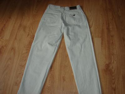 ARMANI  spodnie jeans beż 32/32  Italy BDB