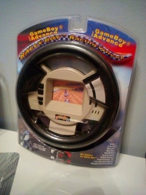 Game Boy Advance Rally Racer Racing Wheel