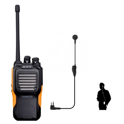 Radiotelefon HYT POWER446 PMR Krótkofalówa + Słuch