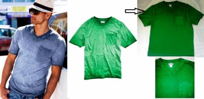 RAINBOW T-shirt 60/62 Koszulka Zielona Bluzka ser