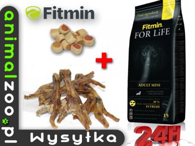 FITMIN FOR LIFE ADULT MINI 15KG +KURZE ŁAPY+CIACHA