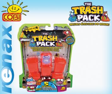 Trash Pack 5 PACK ŚMIECIAKI W KONTENERZE S4 COBI