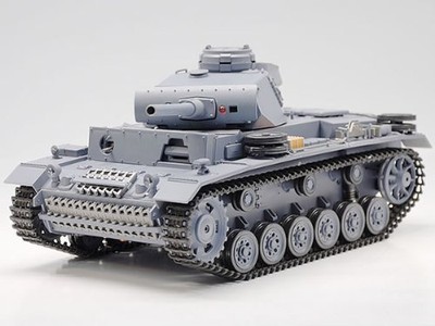 Czołg zdalnie sterowany Panzer III ASG +Dym wawa