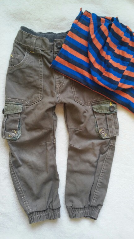 Komplet dla chłopca spodnie i bluzka r.98-104