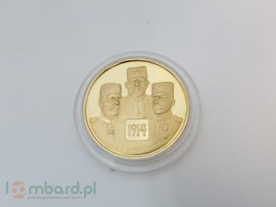 Zestaw 11 złotych monet z różnych krajów OKAZJA!!!
