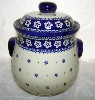 ceramika Bolesławiec- garnek hermetyk - 5658208156 - oficjalne archiwum  Allegro