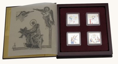 Armenia, 4 x 1000 dram, 2010 Ormiańskie miniatury