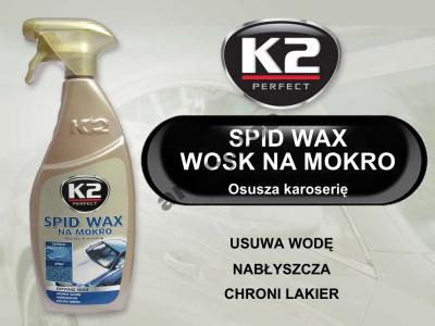 K2 SPID WAX 770ML WOSK NA MOKRO DO OSUSZANIA KAROS