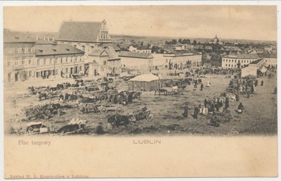 Lublin - Plac targowy. Długi adres. (83)