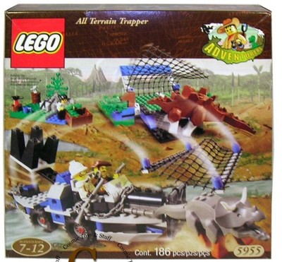 LEGO Adventurers Dino Island 5955 UNIKAT 2000 ROK - 6922669076 - oficjalne  archiwum Allegro
