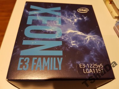 Intel Xeon Processor E3-1225v5  (8M ,3.3.GHz)
