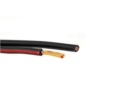 Przewód kabel głośnikowy SMYp 2x0,35mm czarny