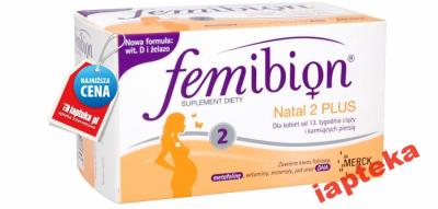 FEMIBION NATAL 2 PLUS 30tab+30kaps ciąża duopak